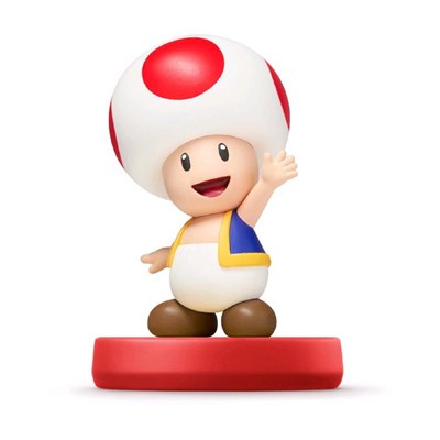 Интерактивная игрушка Amiibo Тоад (коллекция Super Mario) 5257216 - фото 102348