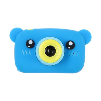 Детский цифровой фотоаппарат KIDS Fun Camera Bear "Мишка", модель 1252682, синий 5402504 - фото 103107