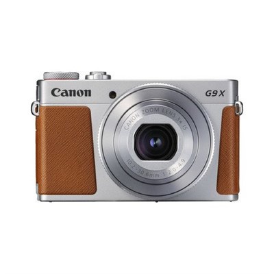 Фотоаппарат Canon PowerShot G9 X Mark II, 20.9мп, 1080p, 3", SDXC, WiFi, серебр-коричн 4791699 - фото 103199