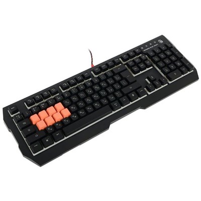 Клавиатура A4Tech Bloody B188, игровая, проводная, подсветка, 110 клавиши, USB, чёрная 1588606 - фото 103377