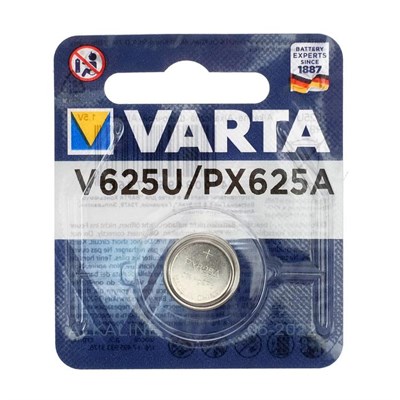 Батарейка алкалиновая Varta Professional, V625U (PX625A)-1BL, 1.5В, блистер, 1 шт. 5217277 - фото 11584