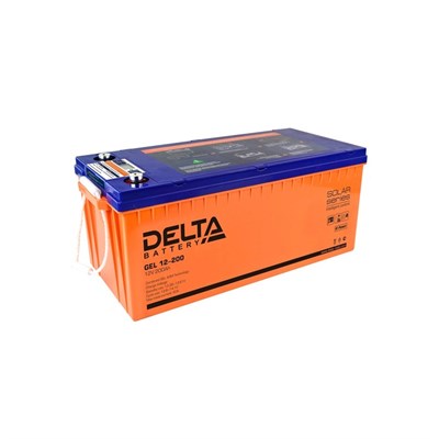 Аккумуляторная батарея Delta GEL 12-200, 12 В, 200 А/ч 5011027 - фото 11964