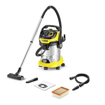 Пылесос Karcher WD 6 Premium, 1300 Вт, всасывание 260 Вт, 30 л, шланг 2.2 м 4614697 - фото 19652