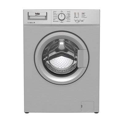 Стиральная машина Beko WRE 55P1 BSS, класс А+, 1000 об/мин, 5 кг, серебристая 3001120 - фото 22493