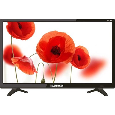 Телевизор Telefunken TF-LED22S53T2,  22", 1920x1080, DVB-T2, 1xHDMI, 1xUSB, черный 4701216 - фото 22559