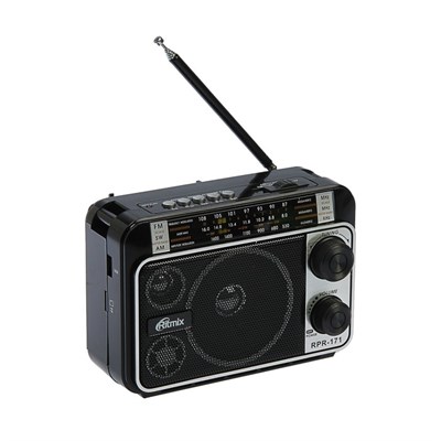 Радиоприёмник Ritmix RPR-171, FM, MP3, USB, AUX 3133835 - фото 22719