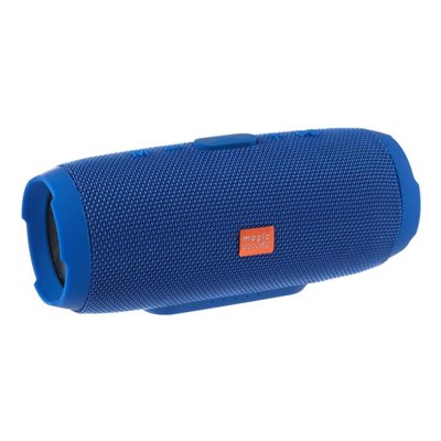 Потративная колонка SK1003BE, microSD/USB/FM, Bluetooth 5,0, 6 Вт, 1200 мАч, синяя 5212668 - фото 25949