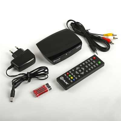 Приставка для цифрового ТВ D-COLOR DC702HD, FullHD, DVB-T2, HDMI, RCA, USB, черная 2996538 - фото 26665