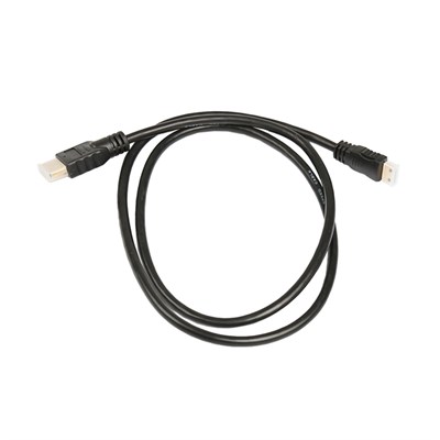 Кабель HDMI - Mini HDMI, чёрный, оплётка резина, 1 метр 2975612 - фото 28672