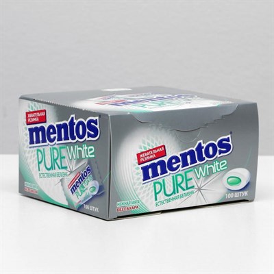 Жевательная резинка Mentos, нежная мята, 2 г 5129802 - фото 29076