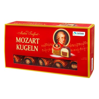 Марципановые конфеты Mozartkugeln Maître Truffout с двойным слоем шоколада, 200 г 4887282 - фото 35462