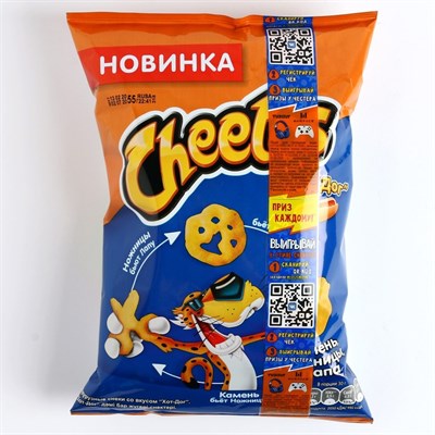 Кукурузные снеки Cheetos Хот Дог 55г 8122077 - фото 36911