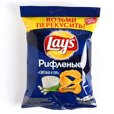 Чипсы Lay's 50г/Сметана лук 8122070 - фото 36921