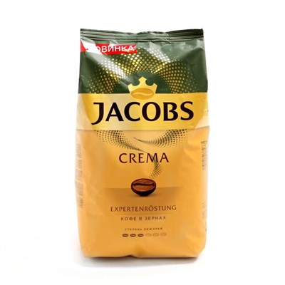 Кофе в зер.Jacobs Crema зерно 1кг 8128327 - фото 37367