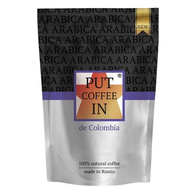 Кофе PUT coffee IN de Colombia растворимый сублимированный, 75 гр 5118160 - фото 37615