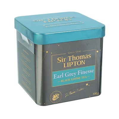 Чай черн.Sir Thomas LIPTON 100г/ж/б/Earl Grey Finesse/аром.лист. 8085839 - фото 38930