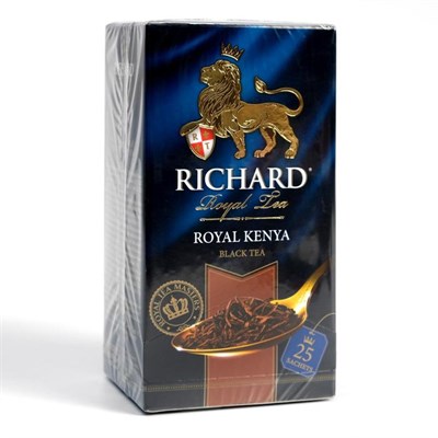 Чай черный RICHARD 25п*2г/Royal Kenya/гранулир. 8060444 - фото 39496