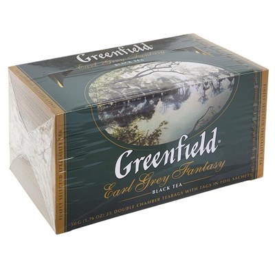 Чай черный GREENFIELD 25п*2г/Earl Grey fantasy/цитрус/Орими Трейд 8015857 - фото 39920