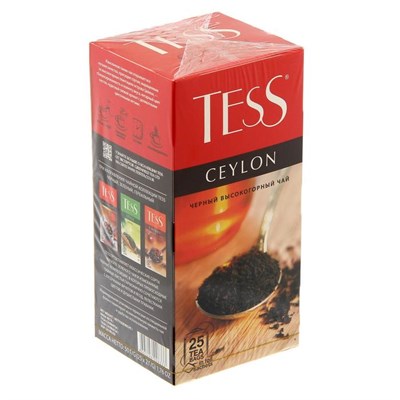 Чай черный TESS 25п*2г/Ceylon/цейлонский/Орими Трейд 8015878 - фото 39925