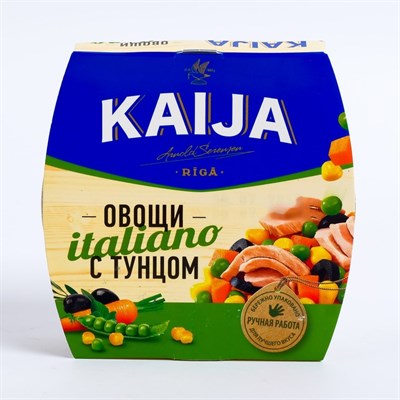 Овощи с ТУНЦОМ итальяно KAIJA (ключ) 180гр 8048513 - фото 41052