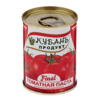 Томатная паста Кубань Продукт 140г ж/б 8067081 - фото 41197