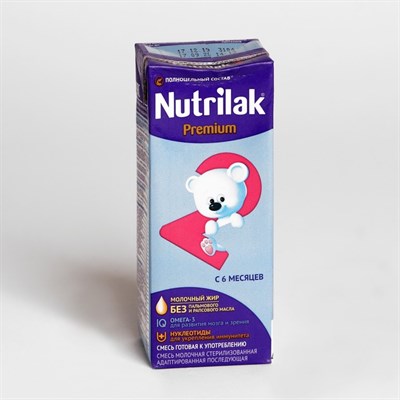 Молочная смесь Nutrilak Premium-2 200г 8122201 - фото 41670