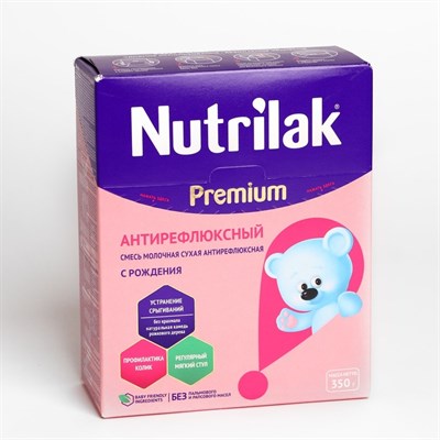 Молочная смесь Nutrilak Premium антирефлюксный с рождения 350г 8122205 - фото 41674