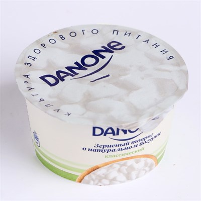 Творог DANONE зерненый в йогурте 5% 150г ст 8114635 - фото 42246