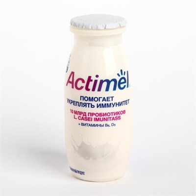 Продукт ACTIMEL кисломолочный обогащенный 2,6% 100г 8017217 - фото 42796