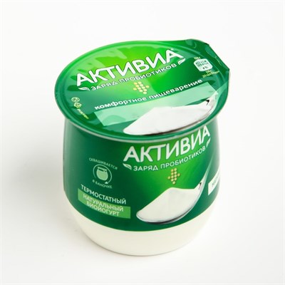 Биойогурт ACTIVIA термостатный 3,5% 170г ст 8017267 - фото 42816