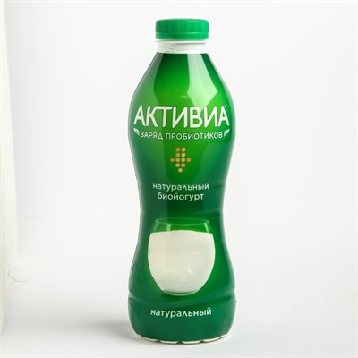 Биойогурт ACTIVIA питьевой 2,4% 870г бут 8017381 - фото 42830