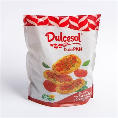 Хрустящие хлебцы Dulcesol Buen Pan с томатом и орегано 160г 8122250 - фото 43314