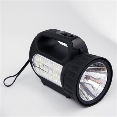 Фонарь переносной аккумуляторный, 19 LED, 2 типа освещения, зарядка от сети, 12х18 см 3110405 - фото 5596