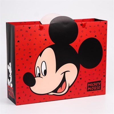 Пакет ламинат горизонтальный "Mickey Mouse", Микки Маус, 31х40х11 см 4628830 - фото 83207