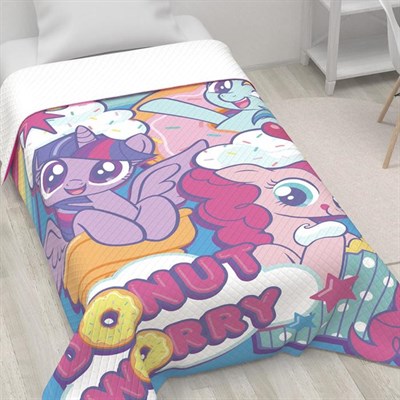 Покрывало "Donut worry"  My Little Pony 1,5 сп, 145х210 см, микрофибра 5275601 - фото 84178