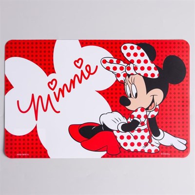 Коврик для лепки "Minnie" Минни Маус, размер 19*29,7 см 5085281 - фото 86850