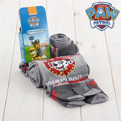 Щенячий патруль. Колготки детские "Маршал" PAW PATROL, рост 98-104 см, 3-4 лет, 80% хл.,17% п/а, 3% эл. 1876123 - фото 88697