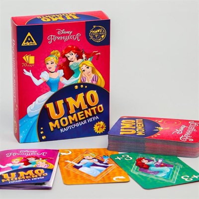 Настольная игра "UMO momento. Принцессы Дисней", Disney 4692361 - фото 96222